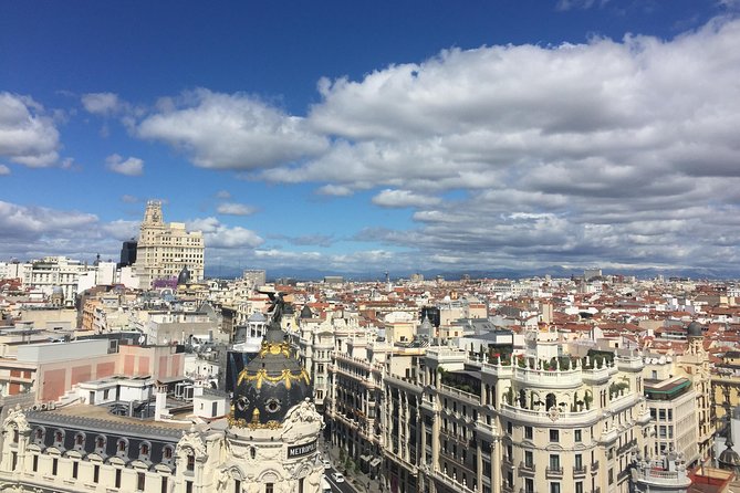 Architecture tour Gran Vía from its best rooftops 20thC - Rooftops change how Gran Vía makes sense