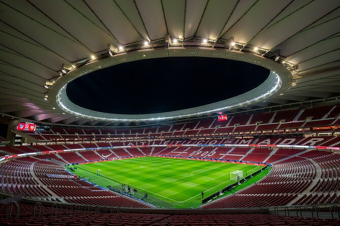 Atletico de Madrid Stadium Guided Tour - Inside the stadium: Presidential Box, dressing room, and press area