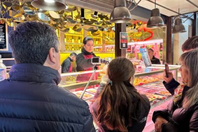 Bluefin Tuna tasting in the most Prestigious Market of Spain - What’s on the menu: 150g of bluefin plus tartar, sashimi, salad, and bull sashimi