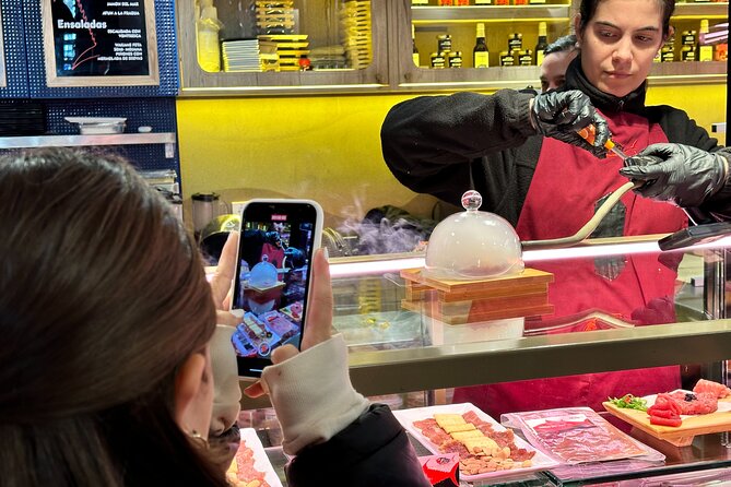 Bluefin Tuna tasting in the most Prestigious Market of Spain - Price and value: is $45.38 a fair deal in a top market?