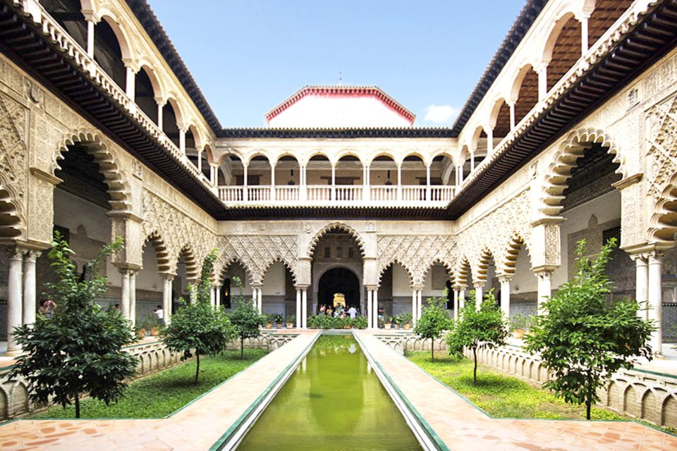 Cities of Andalusia 4-Day Tour from Madrid - Seville on Foot: Plaza de España, Santa Cruz, and Giralda Area Views