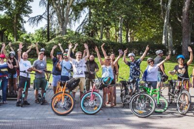 EBike Tour Madrid Río Park and Casa de Campo insights Small group - Palacio Real, Sabatini Gardens, and San Vicente: the city-side warm-up