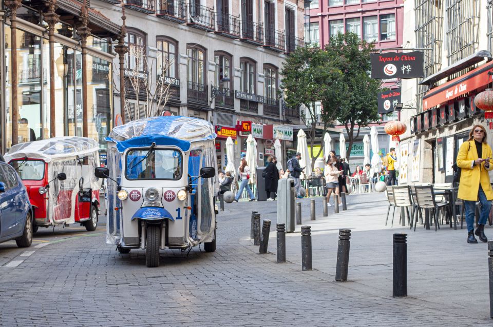 Explore Madrid’s Top Sights on an Electric Tuk-Tuk Tour - San Miguel Market and Sobrino de Botín: Food Stops for Future You