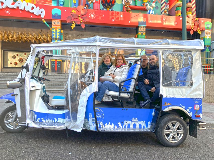 Explore Madrid’s Top Sights on an Electric Tuk-Tuk Tour - Price and Value for a Group Up to 4