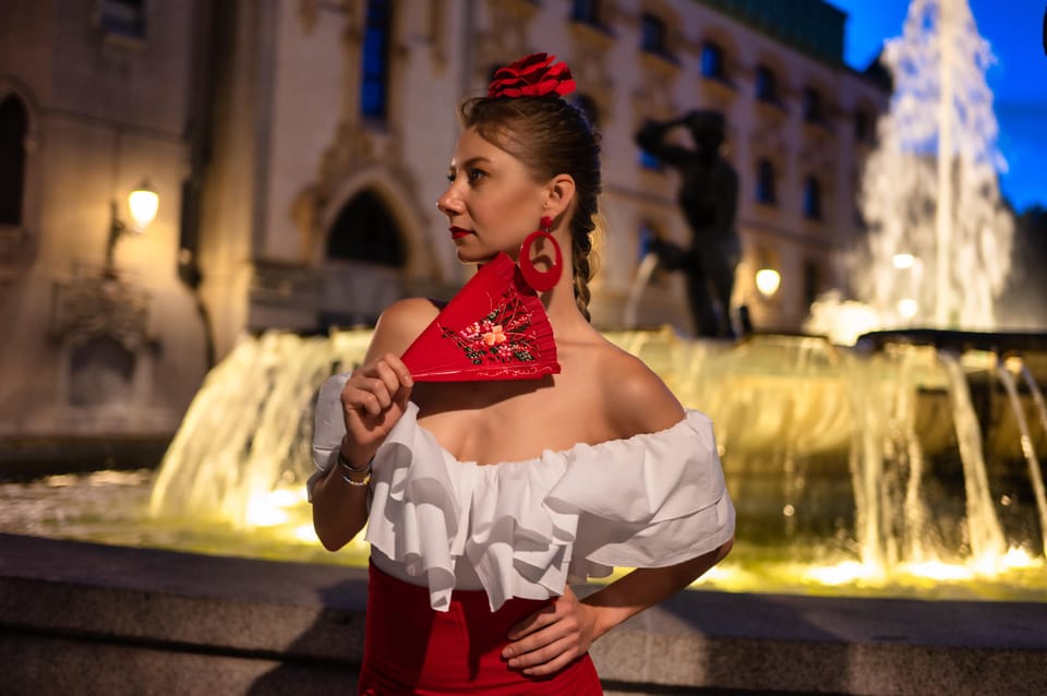 Flying Dress Photoshoot in Madrid - Gowns, styling, and posing: what happens during that 1 hour