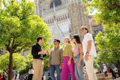 From Madrid: Best of Sevilla Day Tour with Train Transfers - The Guided Walking Tour: Getting Oriented in About 2.5 Hours