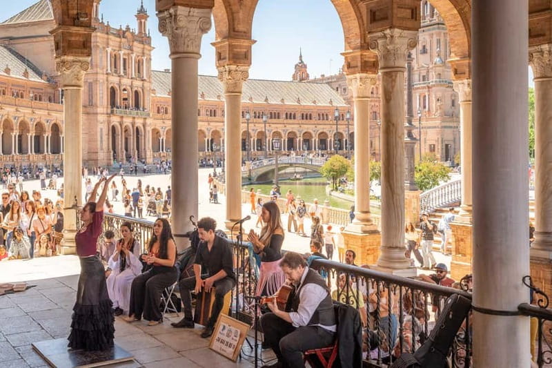 From Madrid: Best of Sevilla Day Tour with Train Transfers - Giralda and Seville Cathedral: What to Notice Without Going Inside