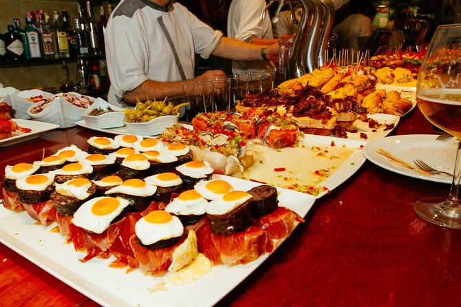 Gourmet edition: Segway tour and tapas - Getting set up for your Segway ride near Plaza San Miguel