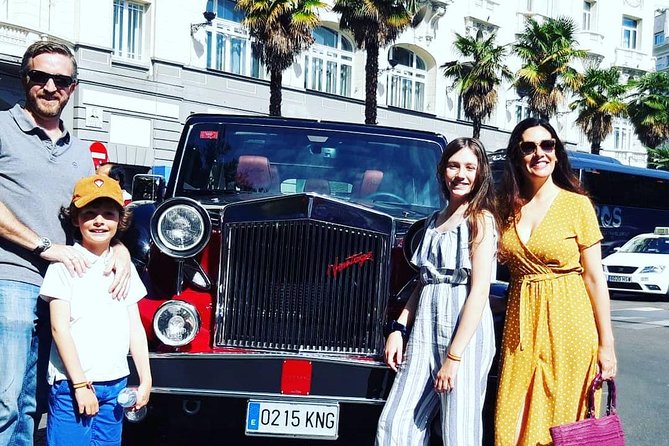 Historic and Modern Madrid by Classic Car Private Tour - Lazaro Galdiano, archaeological grandeur, and Cibeles clarity