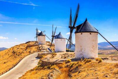 Influential Toledo & Bookish Consuegra, Full Day Tour from Madrid - Consuegra’s Molinos de Viento: where the book scenes land