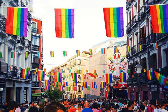 LGBTQ District Tapas & Drinks Trail in Madrid - Calle de Hortaleza: the first gay bar and a political bookstore