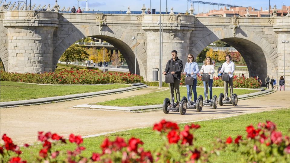 Madrid: 1.5-Hour Old Town Highlights Segway Tour - Temple of Debod: an ancient Egyptian stop that feels out of place in the best way