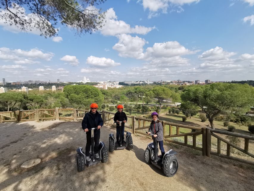 Madrid: 2-Hour Private Off-Road Segway Tour of Casa de Campo - Training, helmets, and the “actually safe” feeling