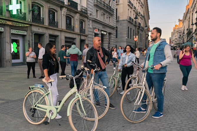 Madrid at Night: Vintage Bike Tour of City Highlights - The Royal Palace at night: why this one looks different