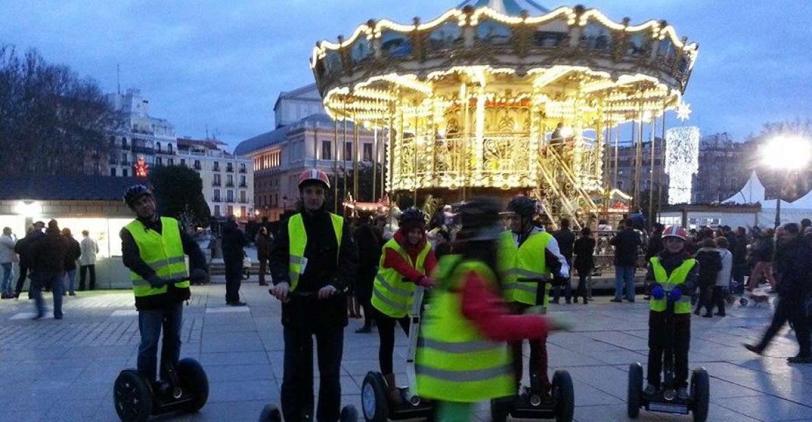 Madrid by Night: 1-Hour Segway Tour - First Time on a Segway: Training at Calle Santiago