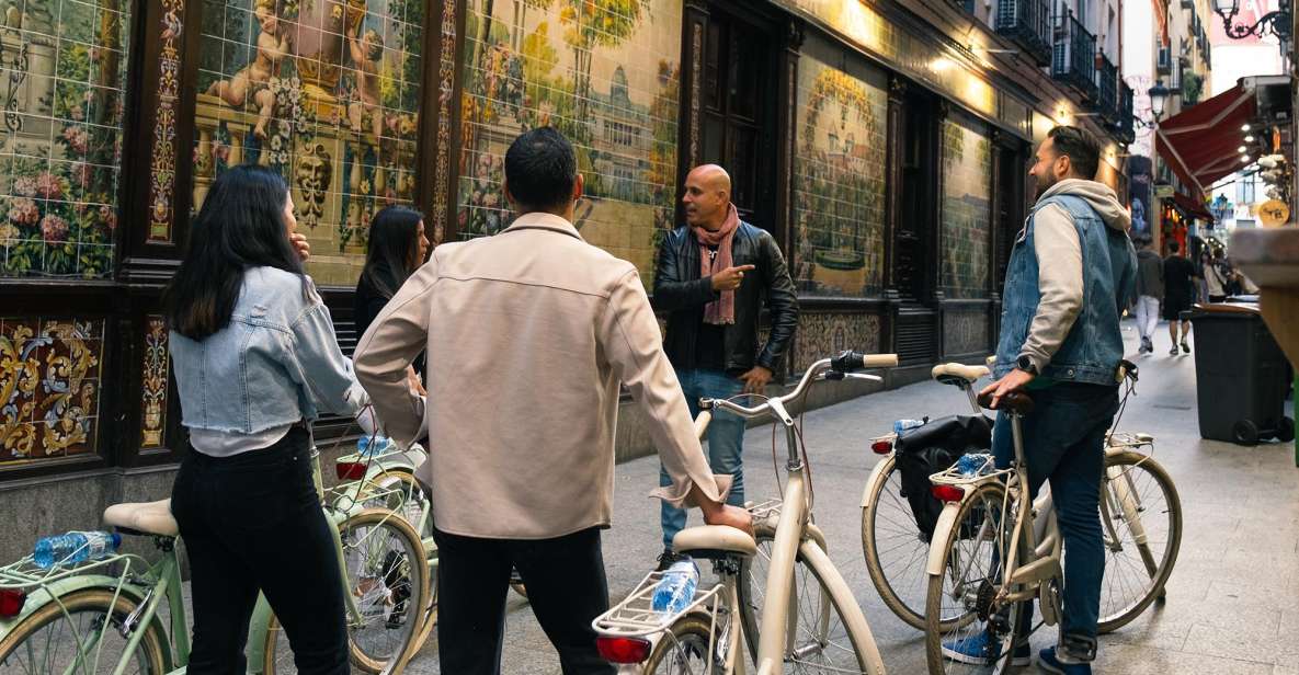 Madrid by Night: Vintage Bike Tour Highlights/Optional Tapas - Key highlights worth aiming for