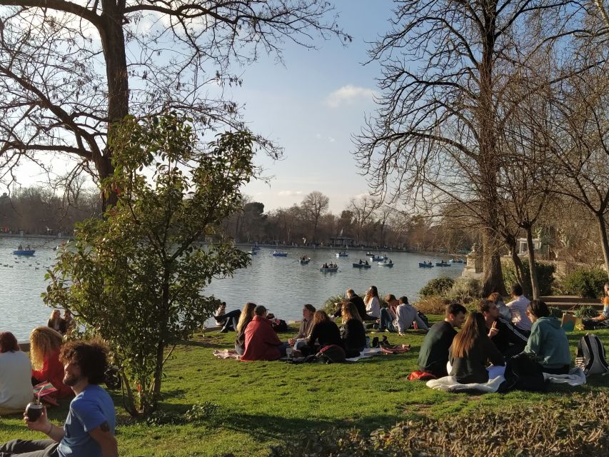 Madrid: Cibeles Rooftop & Retiro Park Guided Walking Tour - Retiro Park: Key Sights, Plus the Meaning Behind Them