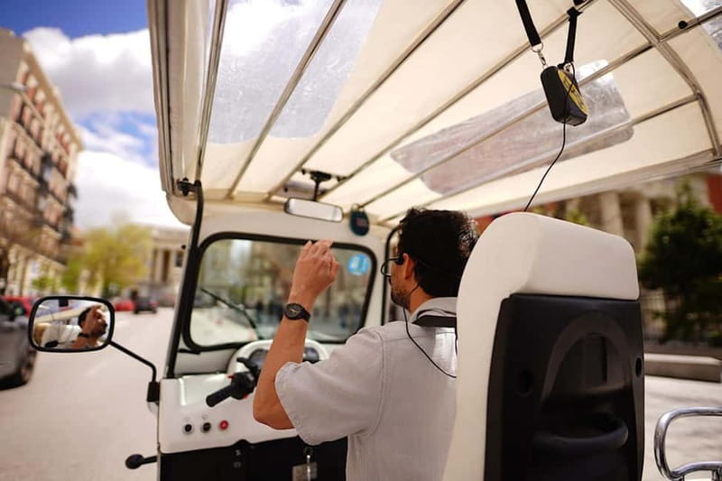Madrid: Discover the City by Private Electric Tuk Tuk - Practical Notes: Where Pickup Works and What to Bring
