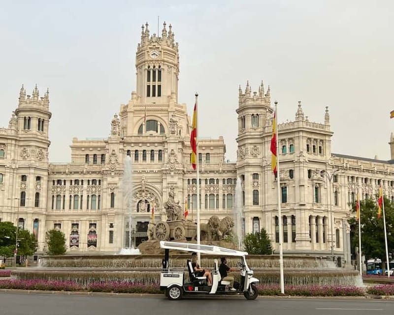 Madrid: Discover the City by Private Electric Tuk Tuk - Royal Palace to San Miguel: Old Madrid Up Close, Without the Foot Pain