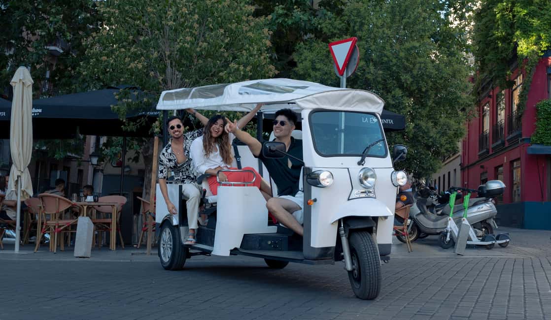 Madrid: Eco-Friendly, Private, and Unique Tuk Tuk Experience - A private electric tuk-tuk route that feels like a Madrid shortcut