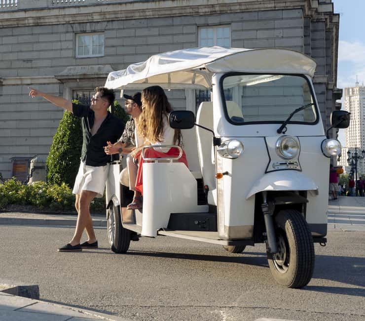 Madrid: Eco-Friendly, Private, and Unique Tuk Tuk Experience - Is the $56 private tuk-tuk value worth it for up to four?