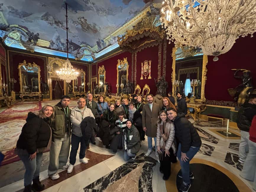 Madrid: El Prado Museum and the Royal Palace Guided Tour - Practical tips that make the day go easier