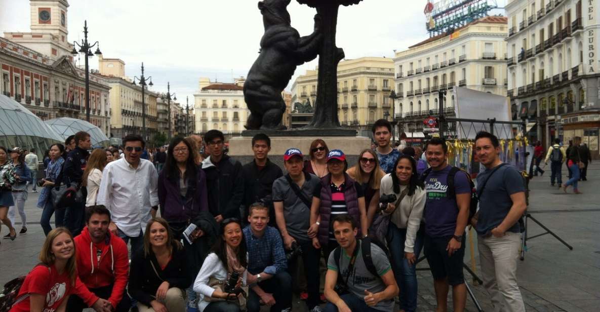 Madrid Essential: 3-Hour Guided Walking Tour - From tapas to churros: Puerta del Sol and the little stops that shape Madrid