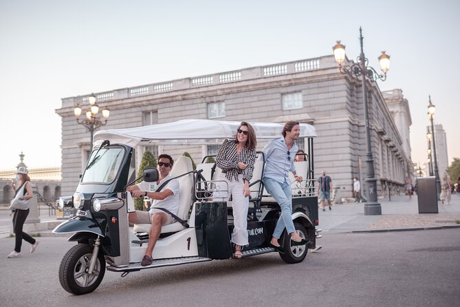 Madrid Expert Tour with Local Guide in Eco Tuk Tuk Private - Why this eco tuk-tuk tour works for Madrid orientation