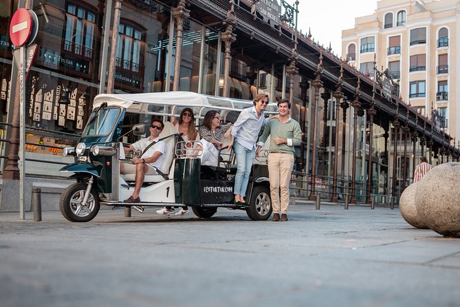 Madrid Expert Tour with Local Guide in Eco Tuk Tuk Private - Meeting at Puerta del Príncipe: start point clarity matters