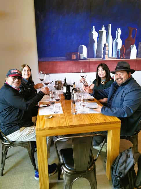 Madrid: half day wine region tour - The second winery stop: the full tasting spread