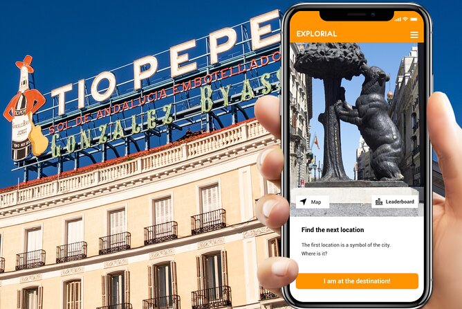 Madrid (Historical Centre) Scavenger Hunt and Self-Guided Tour - Starting at Sol and using your Explorial access code
