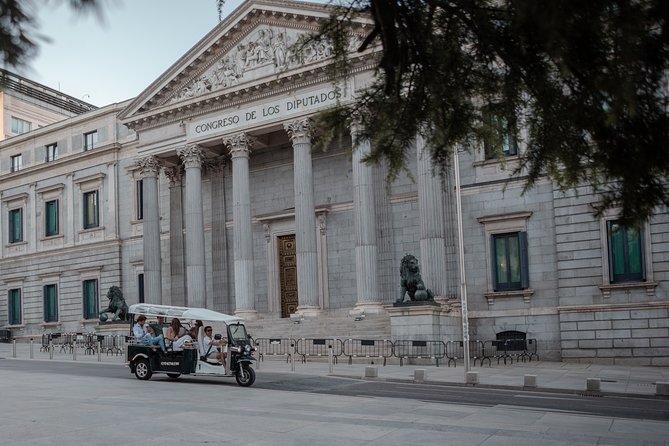 Madrid Historical Tour with Local Guide in Eco Tuk Tuk Private - Royal Basilica of San Francisco el Grande: Dome-Scale and Local Pride