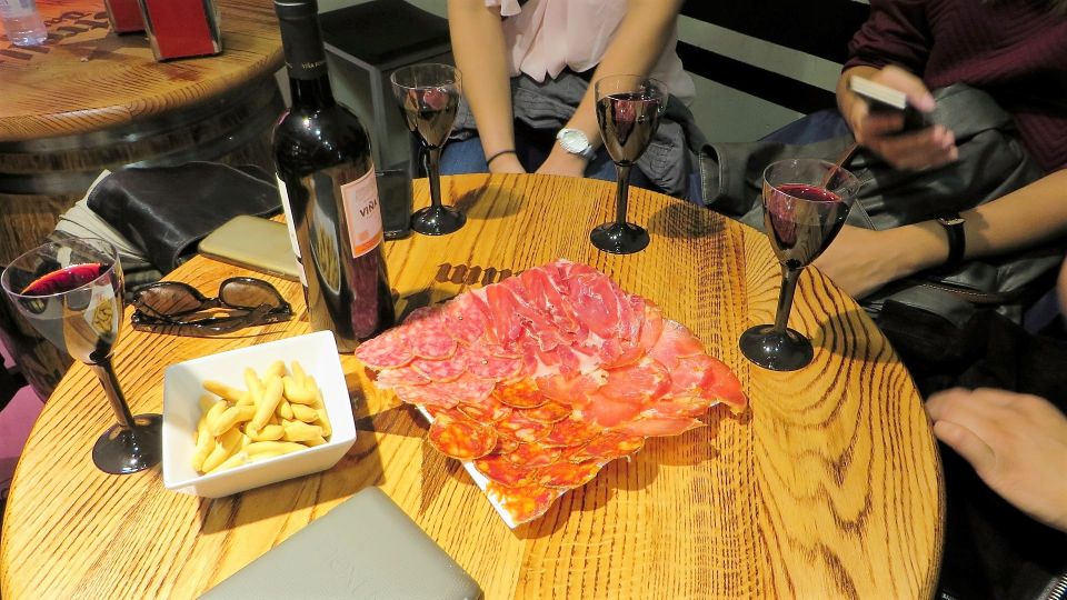 Madrid: Iberico Ham and Spanish Wine Small-Group Food Tour - Where you start: Plaza Isabel II and the Opera-side energy