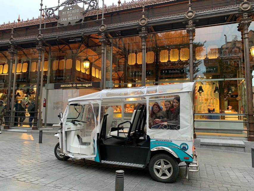 Madrid: Make your own 60 minutes tuk tuk tour - Price and value: $100 per group up to 4
