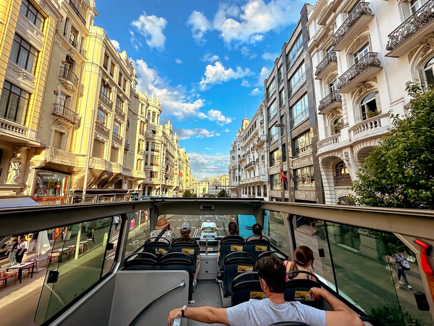 Madrid: Open-Top Big Bus Sightseeing Tour with Live Guide - Timing, Frequency, and Night Options Without the Guesswork