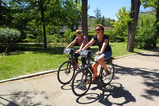 Madrid Parks & Riverside Bike Tour - Royal Palace east side: your first big viewpoint without the crowds inside
