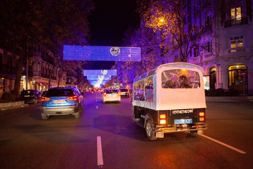 Madrid: Private Christmas Lights Tour by Eco Tuk-Tuk - Should You Book This Eco Tuk-Tuk Christmas Lights Tour?