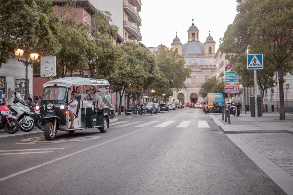 Madrid: Private City Tour by Eco Tuk Tuk - How long should you book: 60, 120, 180, or 240 minutes
