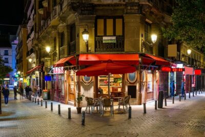 Madrid Private Night Walking Custom Tour with Tapa and a Drink - Barrio de las Letras: Plaza de Santa Ana’s lettered charm