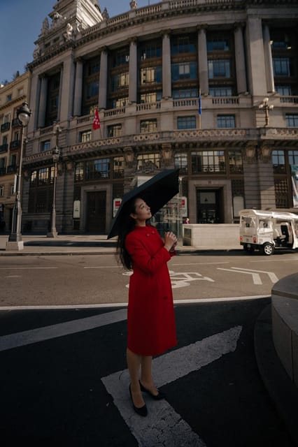 Madrid Private Photoshoot - Outfit change: a practical way to get variety in one hour