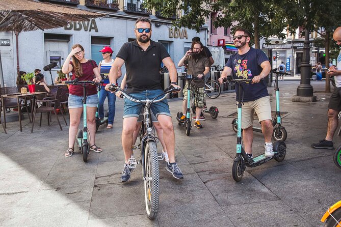 Madrid Retiro Park Electric Bike Tour (Small group, Semi Private) - Entering Retiro Park: Crystal Palace, the Fallen Angel, and the rose garden