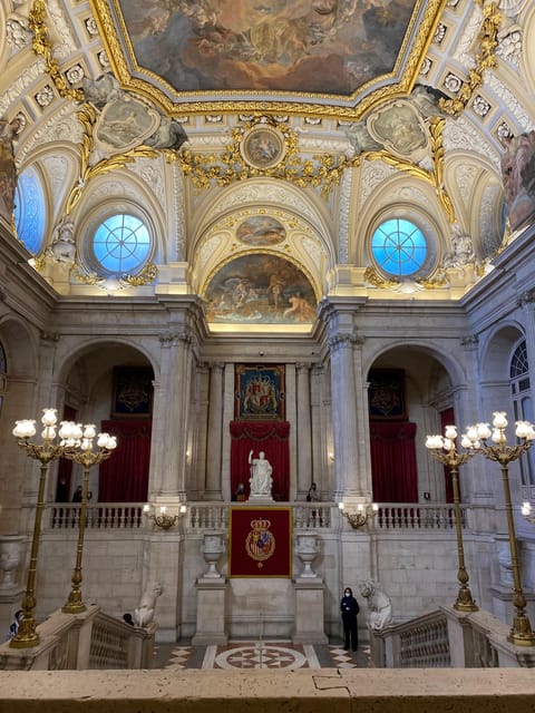 Madrid: Royal Palace Guided Tour Small Group or Private - Crowds, security lines, and hearing your guide in a busy palace