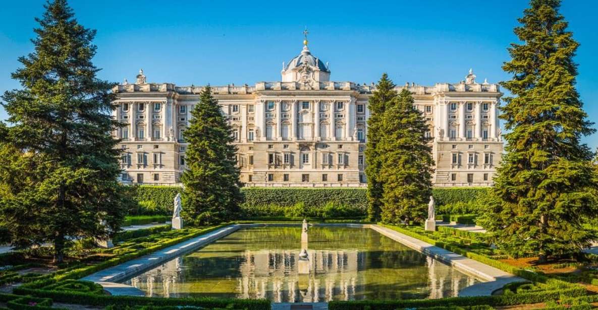 Madrid Royal Palace & Prado Museum + hotel pick-up & tickets - Inside Madrid’s Royal Palace: chapel, dressing rooms, and royal halls
