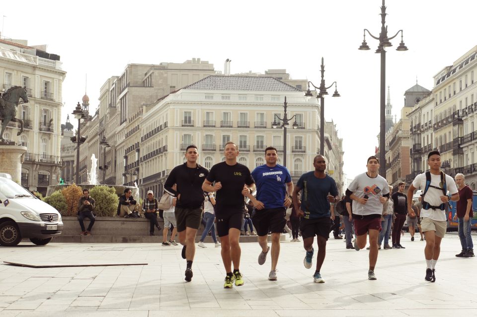 Madrid: Running Sightseeing Tour - Plaza Mayor: where Madrid’s big-city life shows up fast