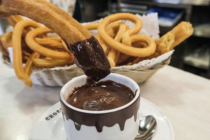 Madrid Segway Tour with Chocolate and Churros - Back near history: San Miguel Market and the San Onofre churros finish