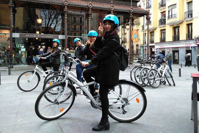 Madrid Sightseeing Electric Bike tour (Small group. Semi private) - The Madrid opera-house passing moment: Teatro Real