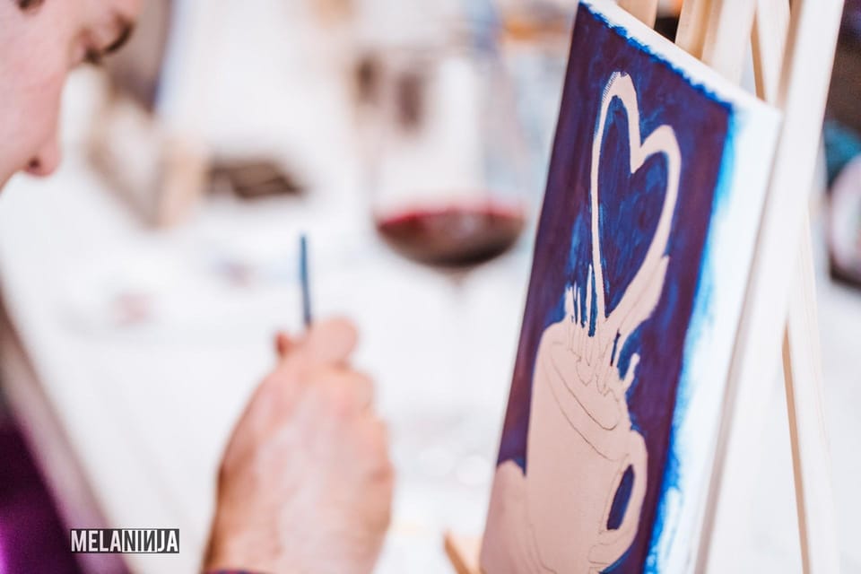 Madrid: Sip&Paint Workshop - What it’s like when Miguel guides you (and why patience matters)