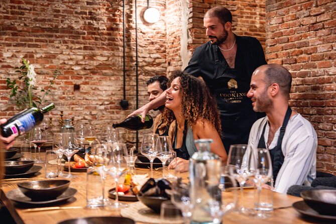 Madrid Spanish Omelet Cooking Class and Bottomless Wine brunch - A Hands-On Spanish Brunch Where You Actually Cook