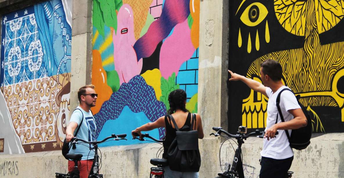 Madrid: Street Art Bike Tour - The Muelle Tag From 1989: Seeing Madrid’s Early Graffiti Pulse