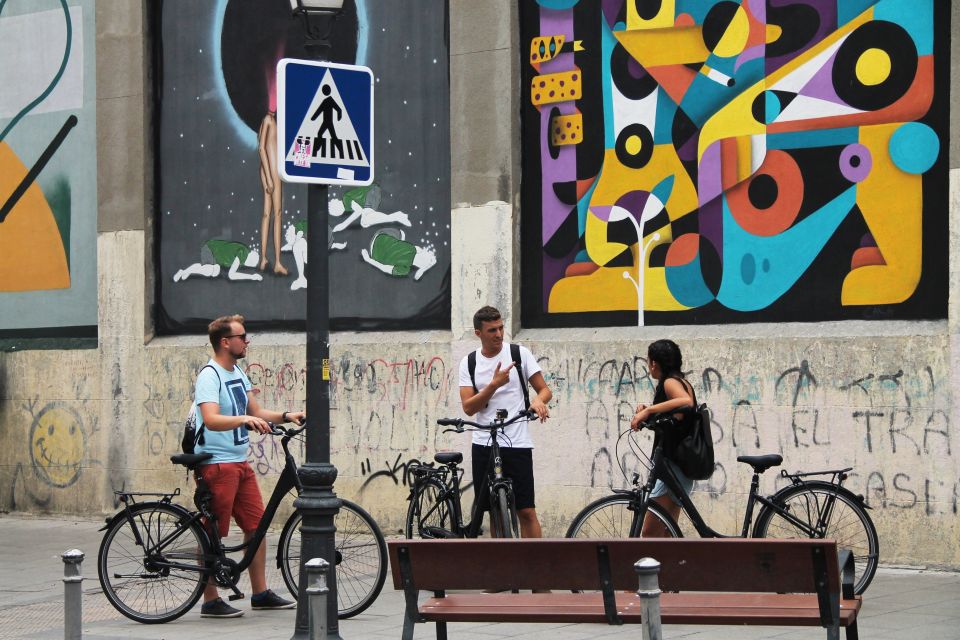 Madrid: Street Art Bike Tour - Malasaña by Bike: Festival Energy Around Plaza Dos de Mayo